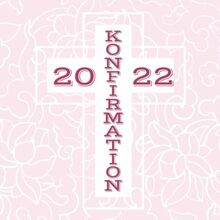 Meine Konfirmation: Gästebuch - Erinnerungsbuch zum Eintragen von Glückwünschen an den Konfirmand / Konfirmandin | Geschenkbücher | Kreuz rosa
