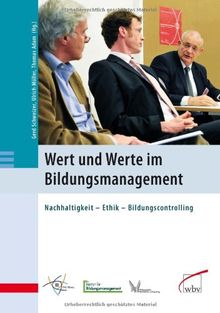 Wert und Werte im Bildungsmanagement