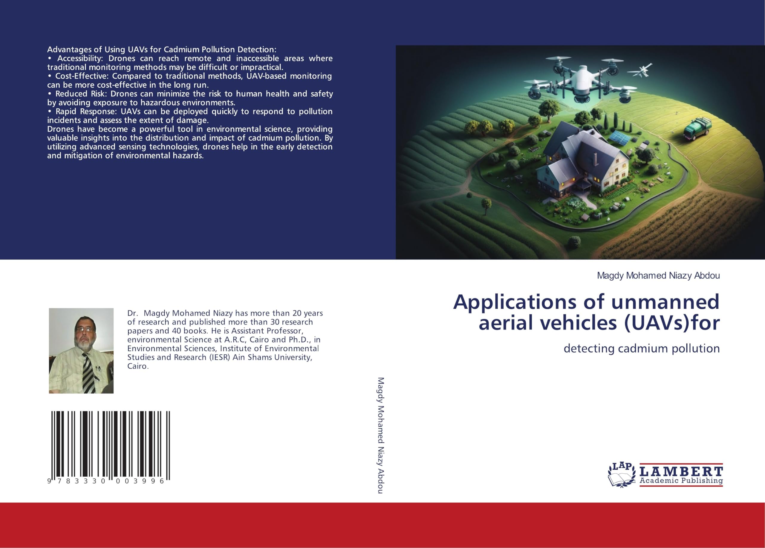 Applications of unmanned aerial vehicles (UAVs)for: detecting cadmium pollution