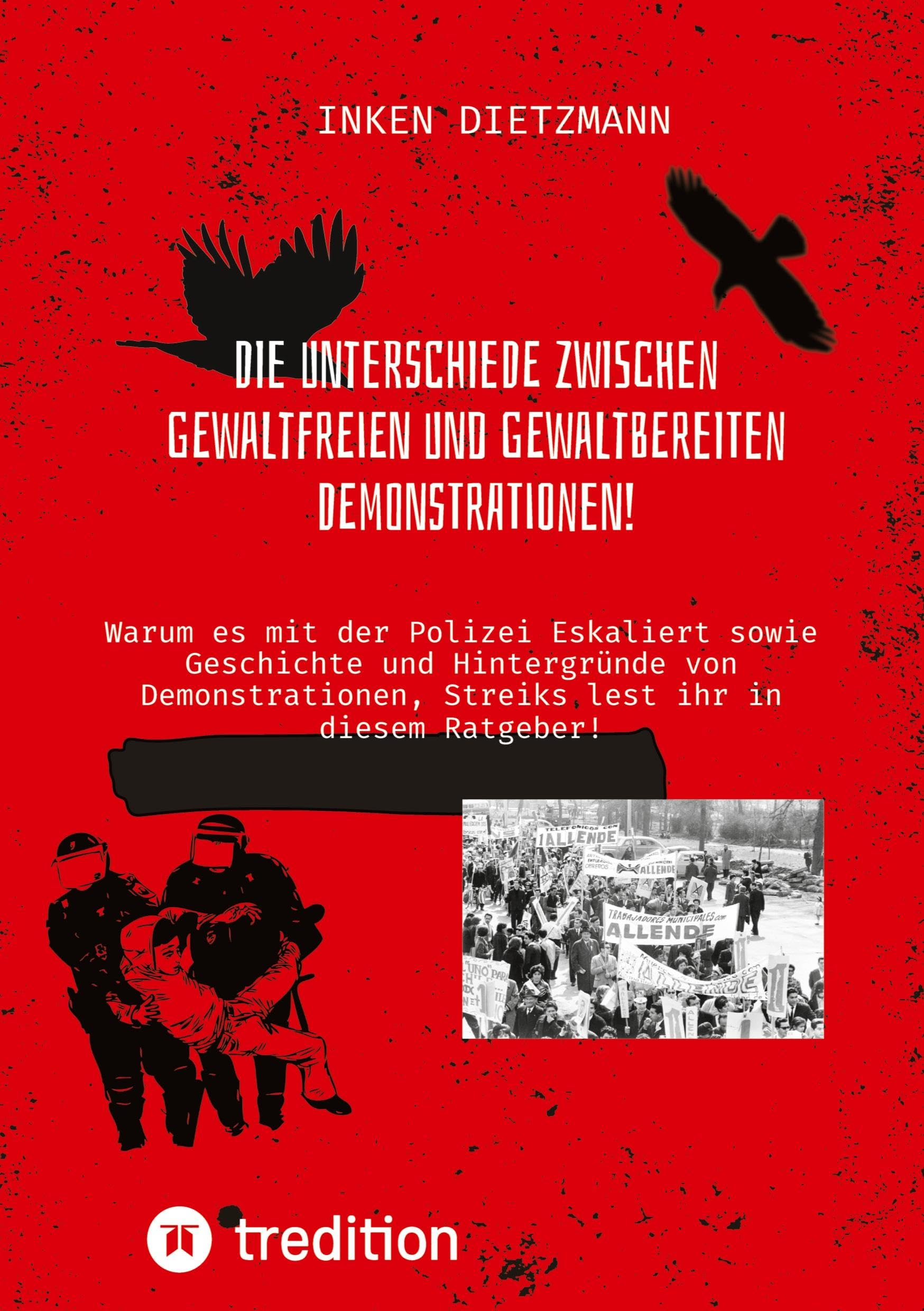 Die Unterschiede zwischen gewaltfreien und gewaltbereiten Demonstrationen!: Warum es mit der Polizei Eskaliert sowie Geschichte und Hintergründe von ... Streiks lest ihr in diesem Ratgeber!