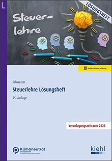 Steuerlehre - Lösungsheft