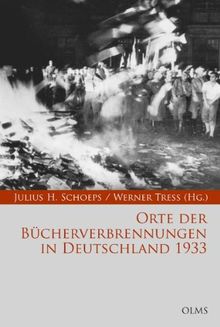 Orte der Bücherverbrennungen in Deutschland 1933