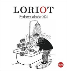 Loriot Postkartenkalender 2024 (Loriot Kalender)