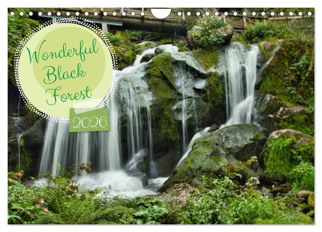 Wonderful Black Forest (Wall Calendar 2026 DIN A4 landscape), CALVENDO 12 Month Wall Calendar: A walk around the wonderful Black Forest on a sunny summer day