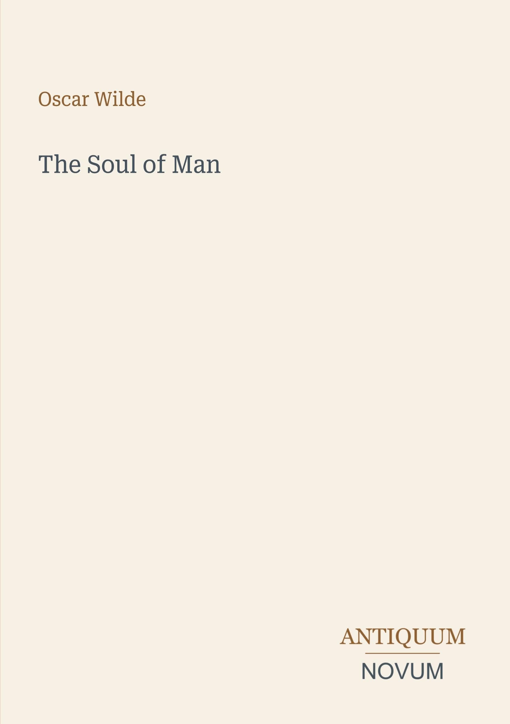The Soul of Man