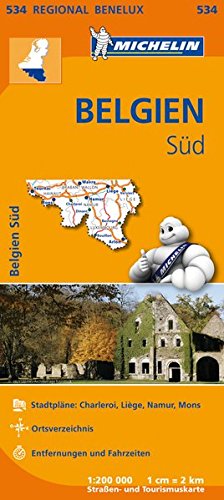 Die Buchhandlung in Oelde hat das Buch Michelin Belgien Süd: Straßen- und Tourismuskarte 1:200.000 (MICHELIN Regionalkarten)