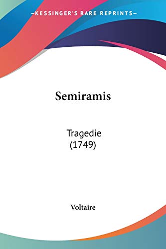 Die Buchhandlung in Oelde hat das Buch Semiramis: Tragedie (1749)