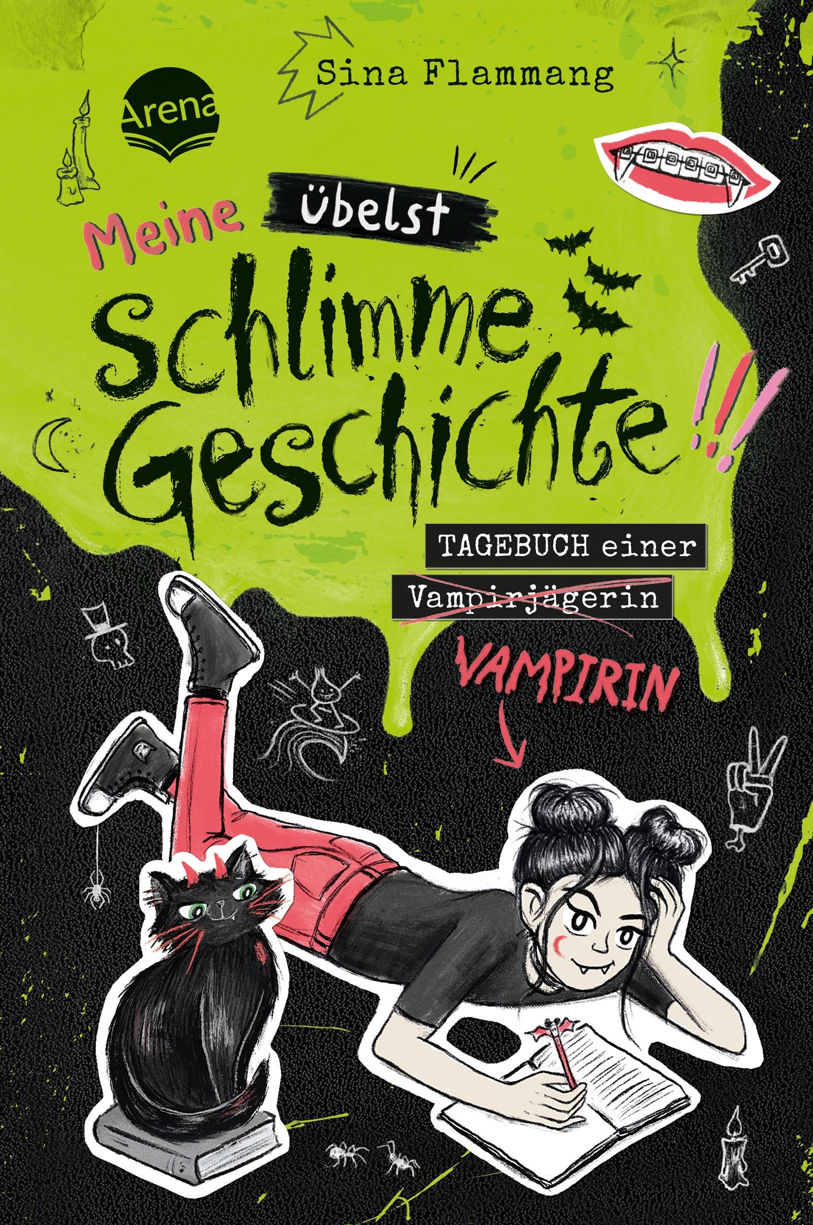 Meine übelst schlimme Geschichte!!! Tagebuch einer Vampirin (2): Ein übernatürlich witziges Vampirtagebuch für alle Untoten ab 10 Jahren (Meine Schlimme Geschichte!!!)