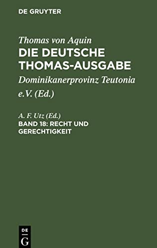 Die deutsche Thomas-Ausgabe, Band 18, Recht und Gerechtigkeit: II¿II: 57¿79