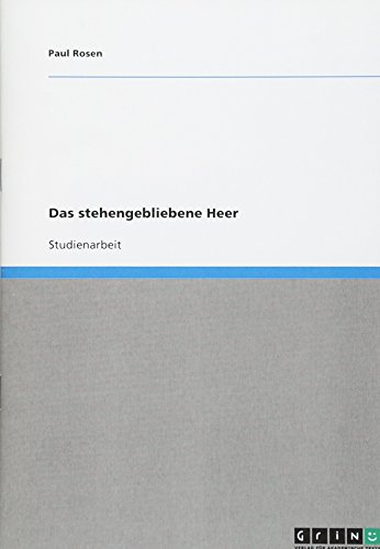 Das stehengebliebene Heer
