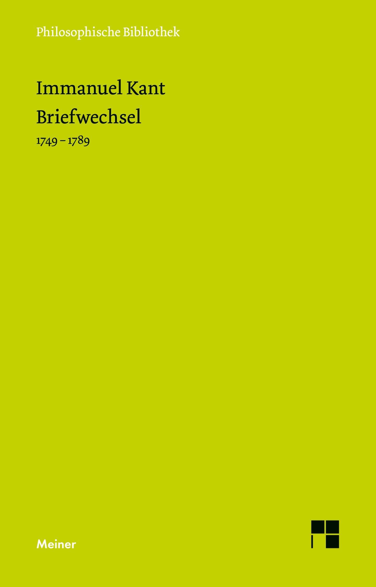 Briefwechsel: in zwei Bänden (Philosophische Bibliothek)