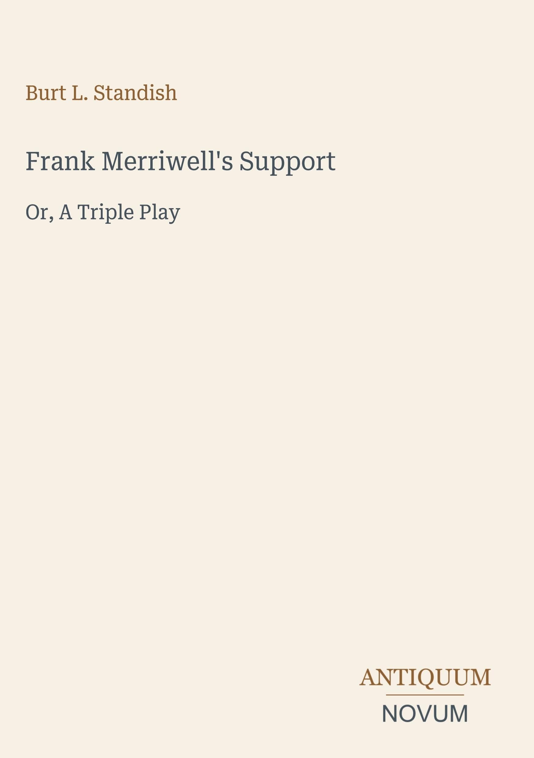 Frank Merriwell's Support