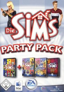 Die Sims Party Pack: Die Sims + 4 Erweiterungen (jetzt neu zusätzlich mit Urlaub