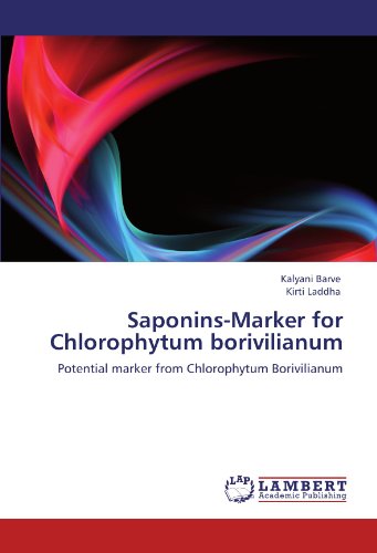 Saponins-Marker for Chlorophytum borivilianum: Potential marker from Chlorophytum Borivilianum