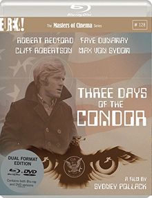 Three Days of the Condor (1975) [Masters of Cinema] Dual Format (Blu-ray & DVD) [UK Import]
