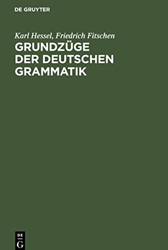 Grundzüge der deutschen Grammatik