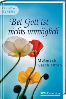 Bei Gott ist nichts unmöglich: Mutmachgeschichten - Große Schrift
