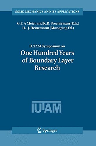 IUTAM Symposium on One Hundred Years of Boundary Layer Research: Proceedings of the IUTAM Symposium held at DLR-Göttingen, Germany, August 12-14, ... 2004 (Solid Mechanics and Its Applications)