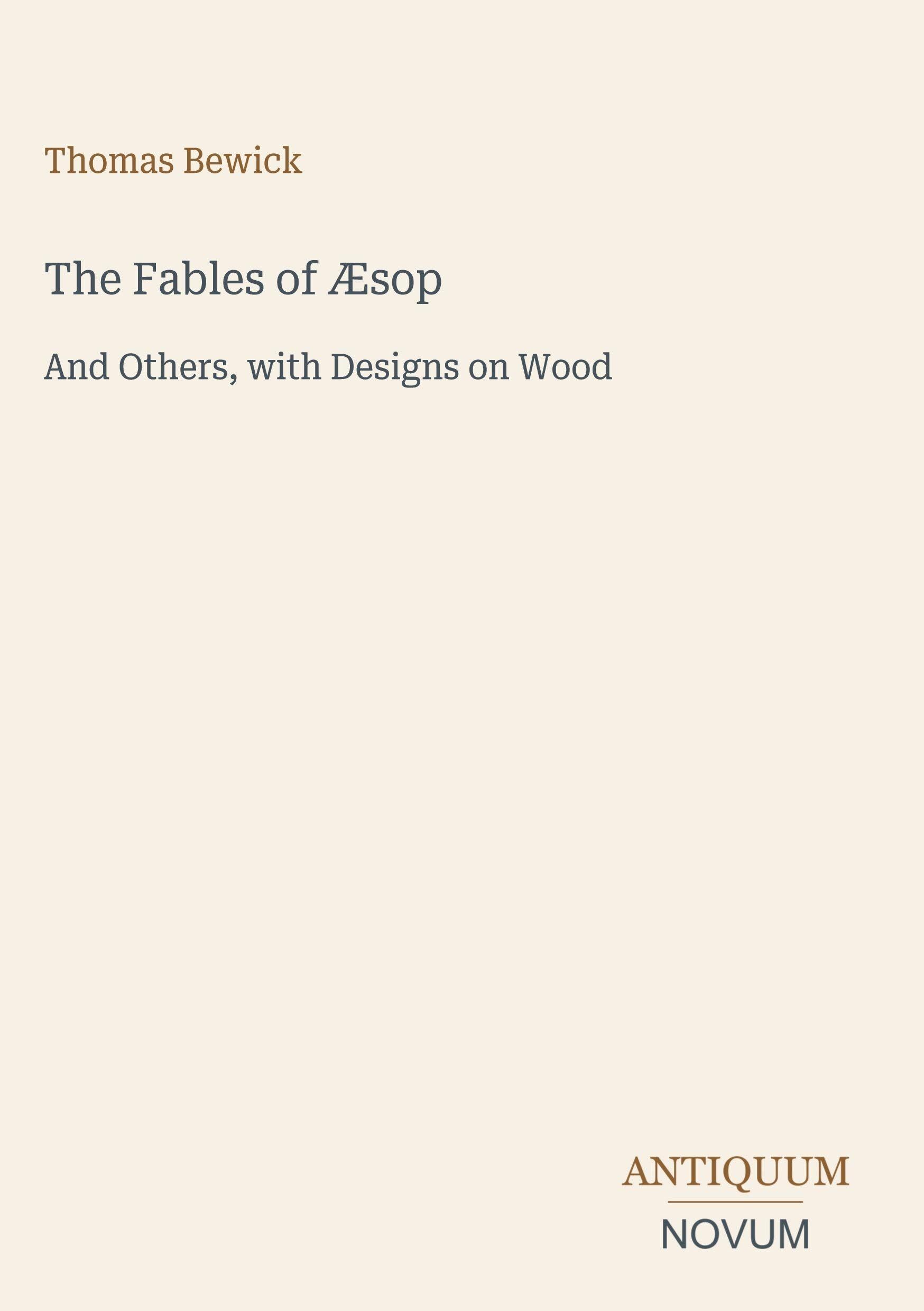 The Fables of Æsop