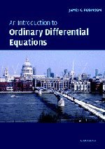 An Introduction to Ordinary Differential Equations (Cambridge Texts in Applied Mathematics)