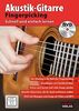 CASCHA Akustik-Gitarre Fingerpicking - Schnell und einfach lernen + DVD