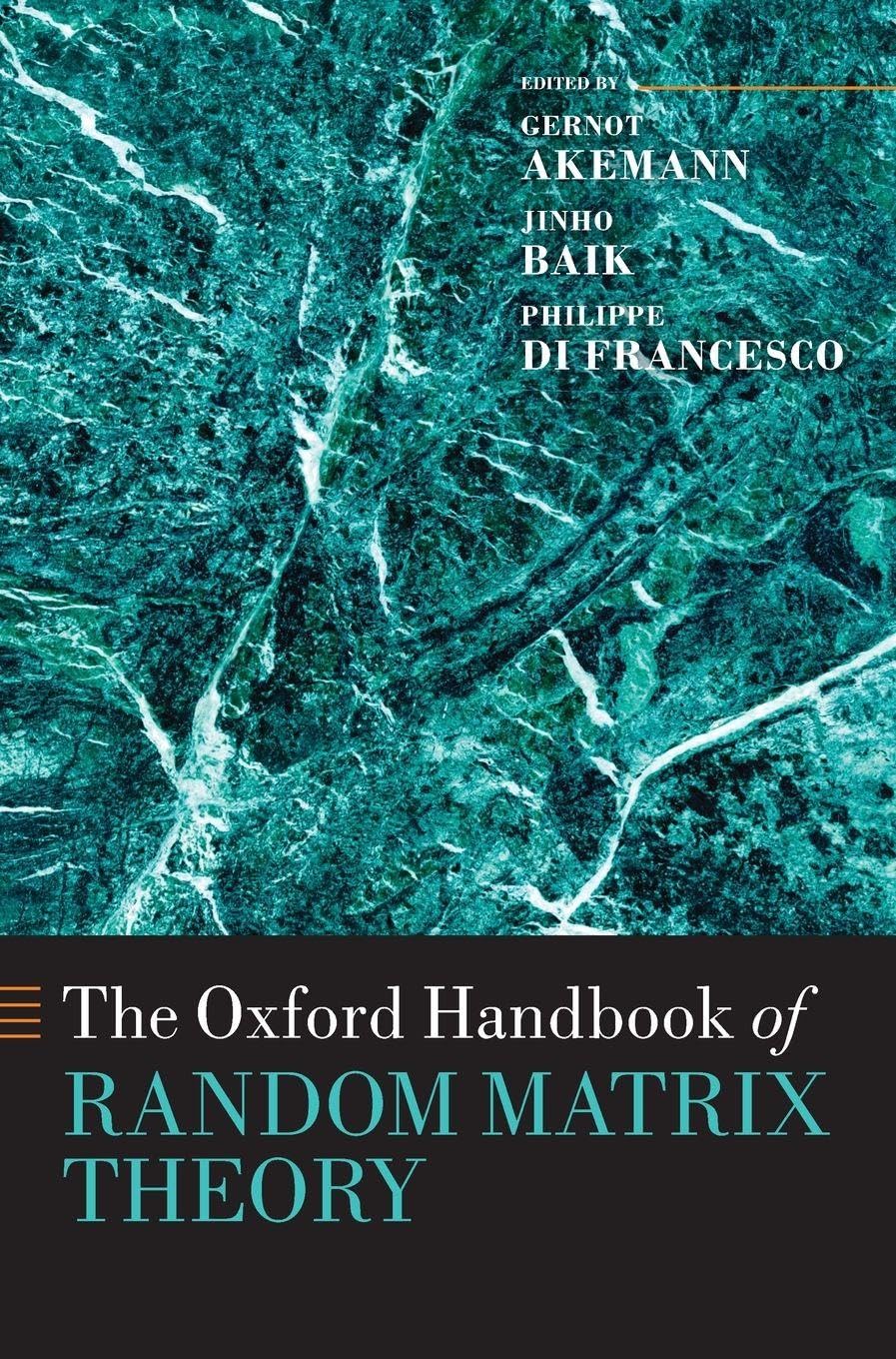 OXF HANDB RANDOM MATRIX THEORY OHBK C (Oxford Handbooks)