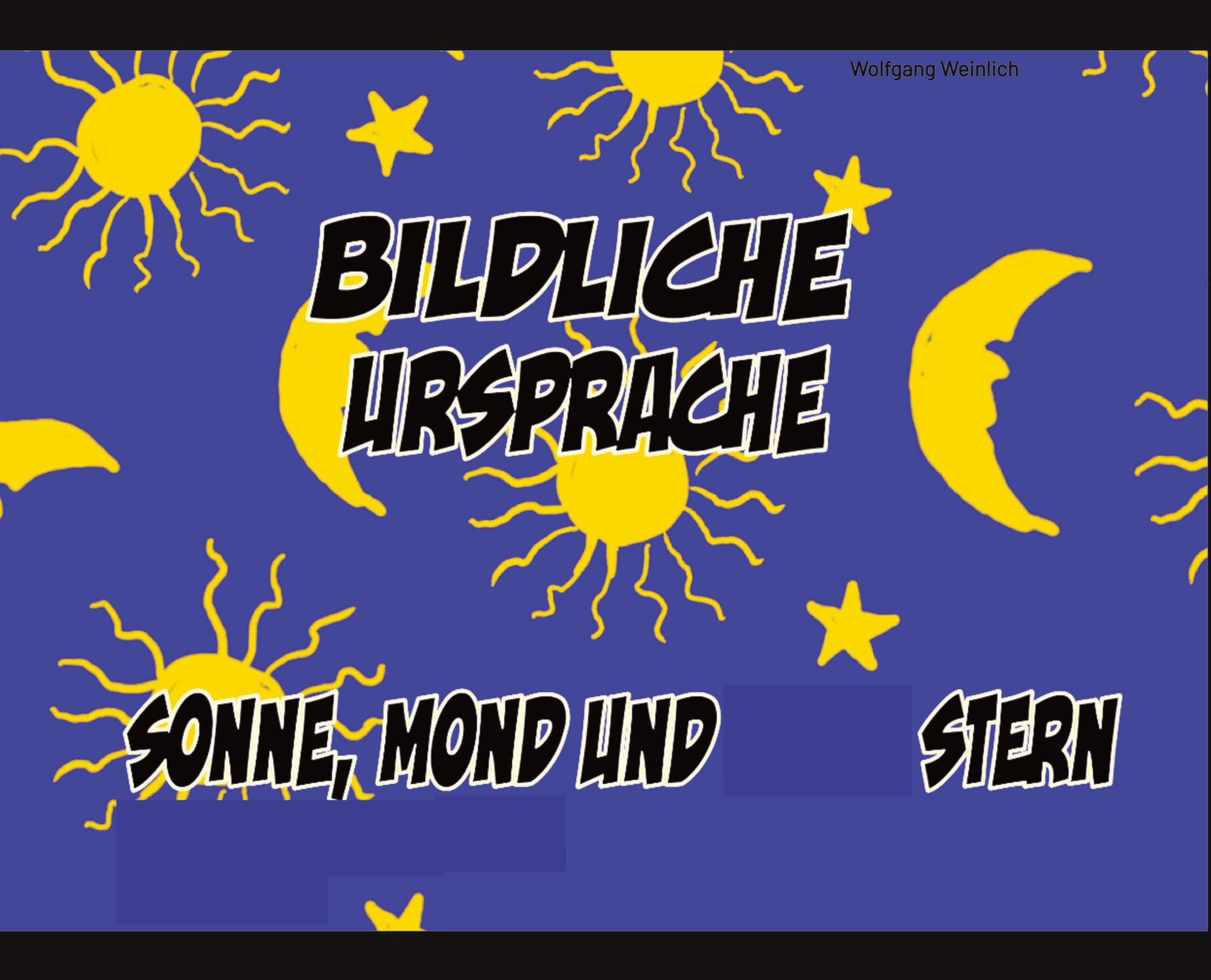 Bildliche Ursprache.: Eine Graphic Novel