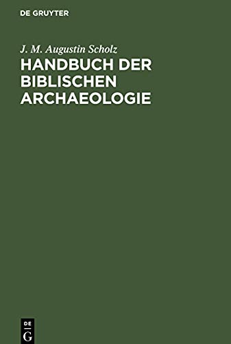 Handbuch der biblischen Archaeologie