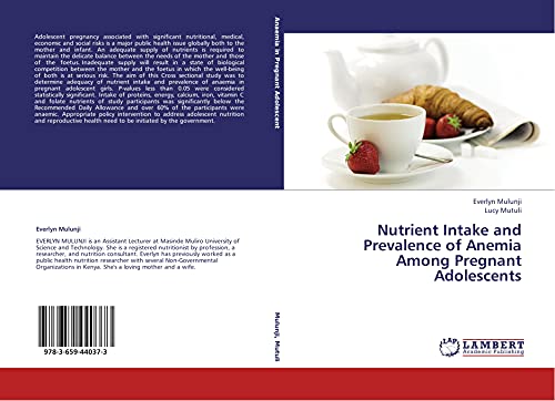 Nutrient Intake and Prevalence of Anemia Among Pregnant Adolescents