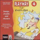 Playway to English. Lehrwerk für den Englischunterricht für Kinder ab 6 Jahren an Grundschulen, in Kinderkursen an Volkshochschulen und ... rhymes für zu Hause, 4. Schuljahr, 1 Audio-CD