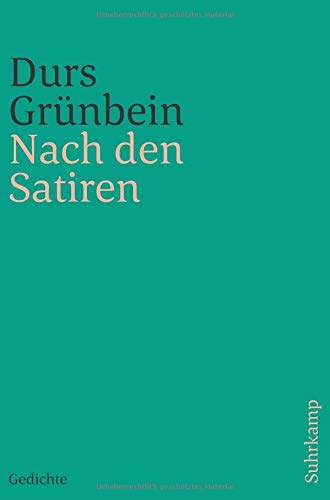 Nach den Satiren: Gedichte