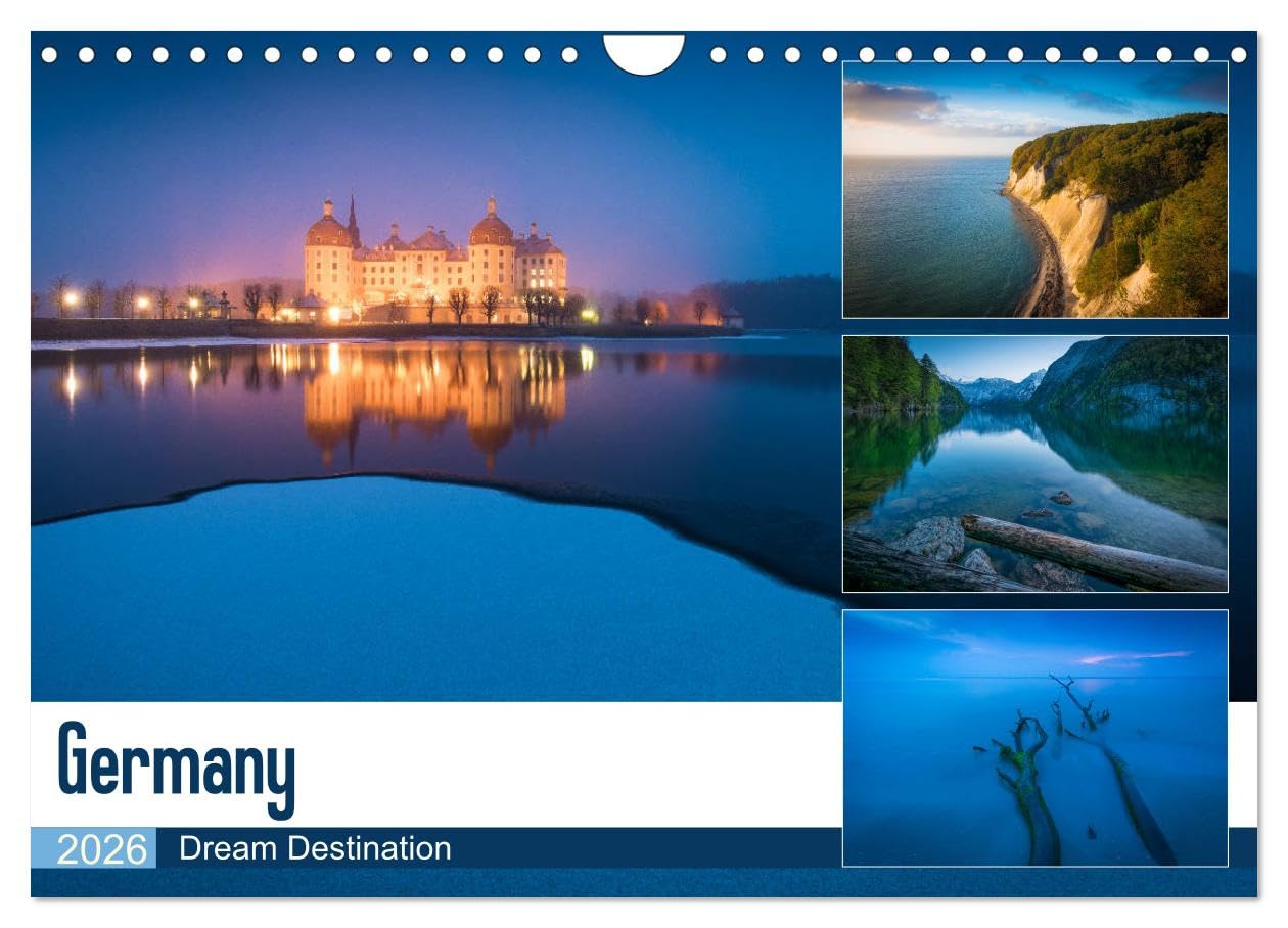 Germany - Dream Destination (Wall Calendar 2026 DIN A4 landscape), CALVENDO 12 Month Wall Calendar: The most stunning places in Germany