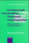 Knochenmarktransplantation und periphere Stammzelltransplantation