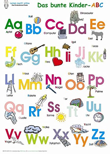 Momm, Helga: Das bunte Kinder-ABC. Poster 100 x 70 cm