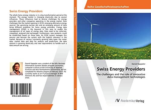 Swiss Energy Providers: The challenges and the role of innovative data management technologies