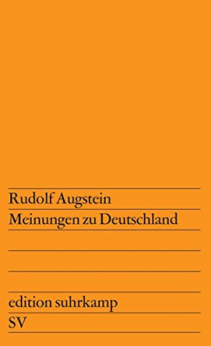 Meinungen zu Deutschland.