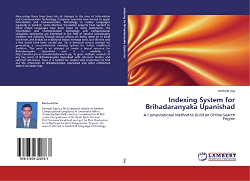 Indexing System for Brihadaranyaka Upanishad: A Computational Method to Build an Online Search Engine