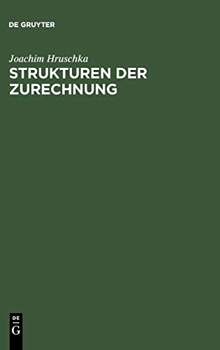 Strukturen der Zurechnung