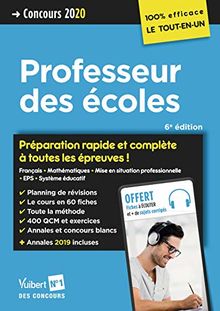 Professeur des écoles : concours 2020