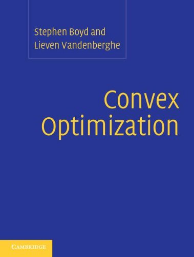 Convex Optimization - Stephen P Boyd Lieven Vandenberghe Gebunden