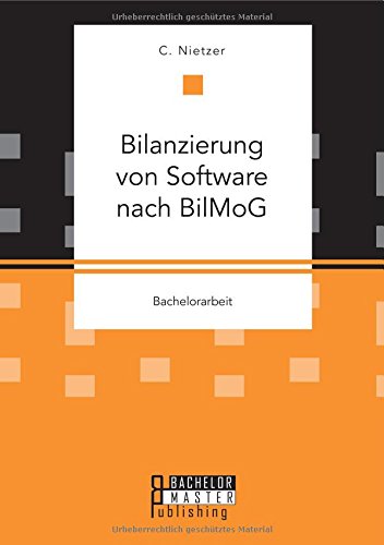 Bilanzierung von Software nach BilMoG