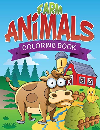 Farm Animals Coloring Book