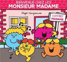 Bienvenue chez les Monsieur Madame : Coffret Madame 4 volumes : Mme Chipie ; Mme Bavarde ; Mme Coquette ; Mme Pourquoi by Roger Hargreaves  | Book | condition very good