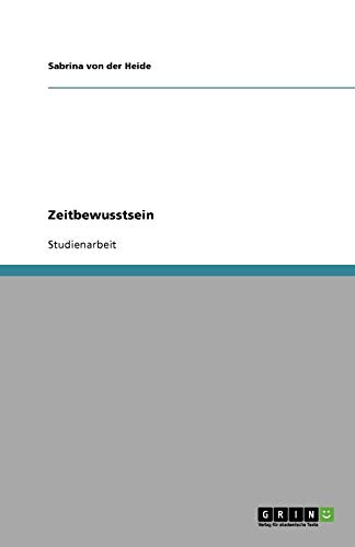 Zeitbewusstsein