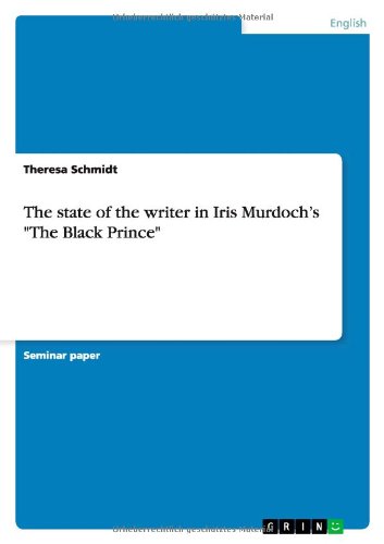 The state of the writer in Iris Murdoch's The Black Prince