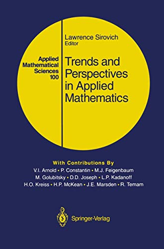 Trends and Perspectives in Applied Mathematics (Applied Mathematical Sciences, 100, Band 100)