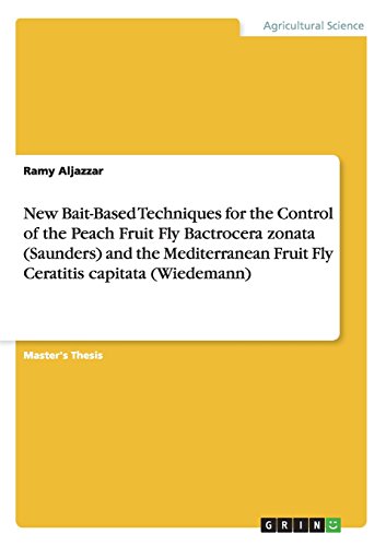 New Bait-Based Techniques for the Control of the Peach Fruit Fly Bactrocera zonata (Saunders) and the Mediterranean Fruit Fly Ceratitis capitata (Wiedemann)