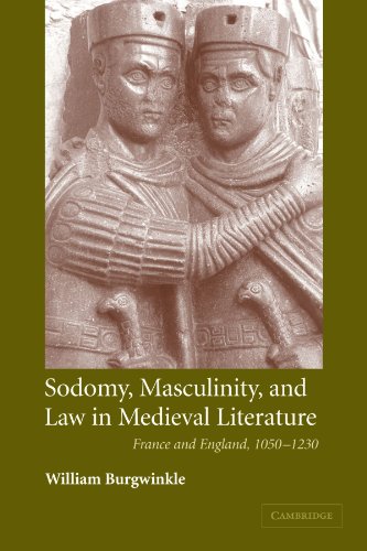 Sodomy, Masculinity and Law in Medieval Literature: France and England, 1050-1230 (Cambridge Studies in Medieval Literature, Band 51)
