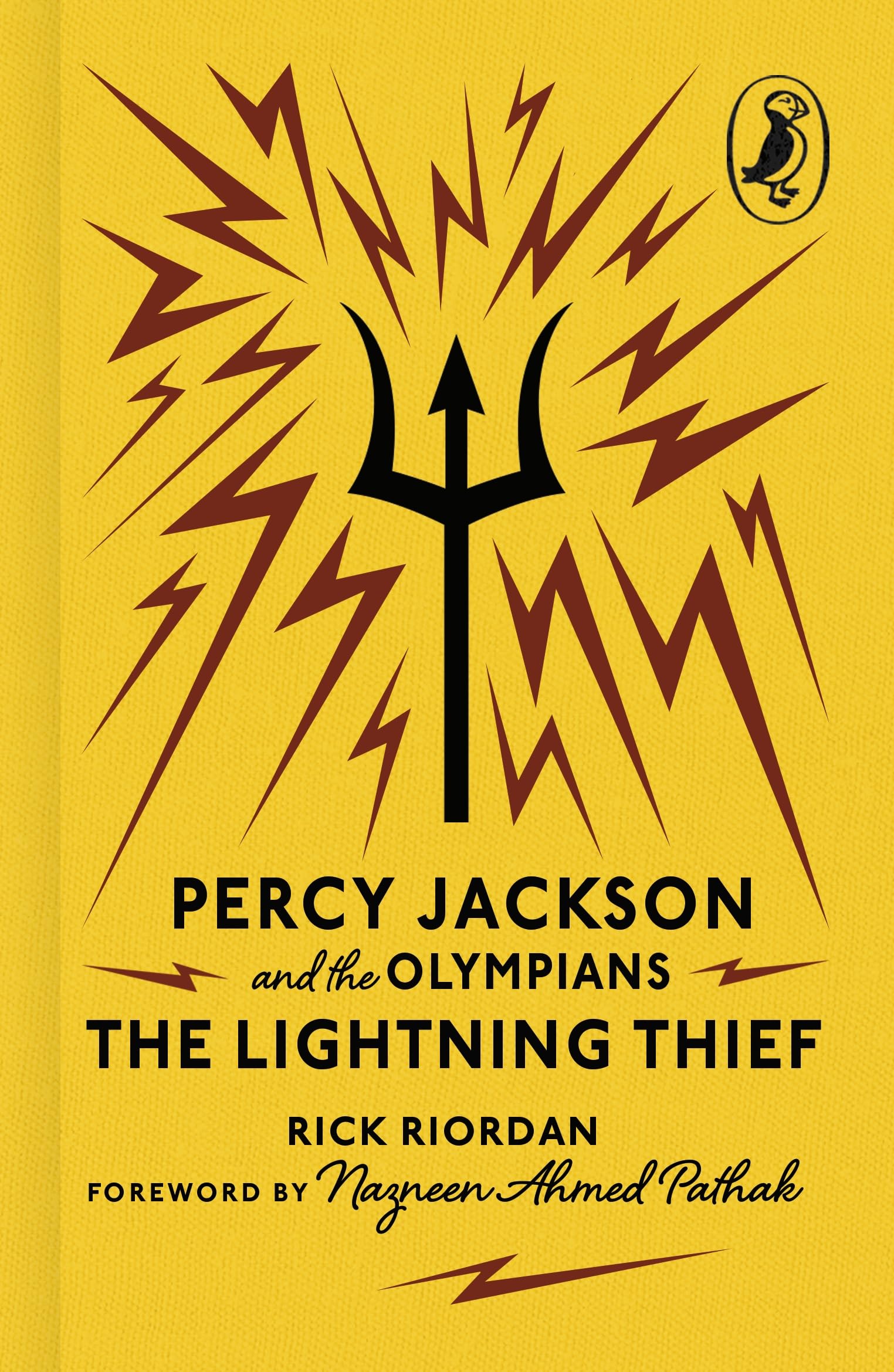 Rick Riordan Percy Jackson And The Olympians, The Lightning Thief, The Iconic Modern Classic From The Bestselling Author (Puffin 85th Anniversary Clothbound