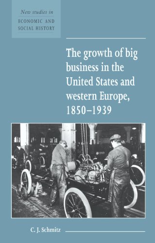 The Growth of Big Business in the United States and Western Europe, 1850-1939 (New Studies in Economic and Social History, Band 23)
